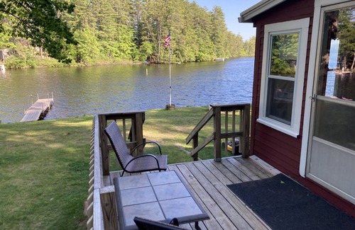South Sanford Cabin | Waterfront cabin with 200 ft of flat waterfont