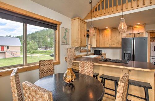 St. Maries House | Waterfront Cabin with 2 Boat Docks and Mtn Views!