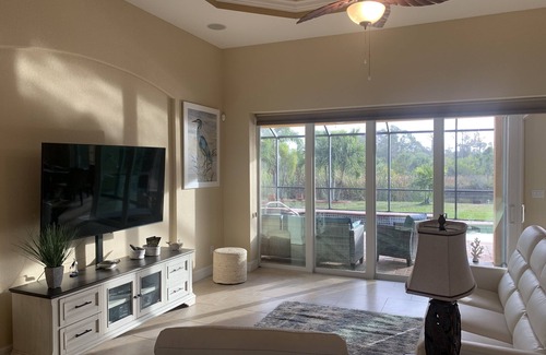 South Gulf Cove House | Waterfront Canal/Palms Oasis in South Gulf Cove