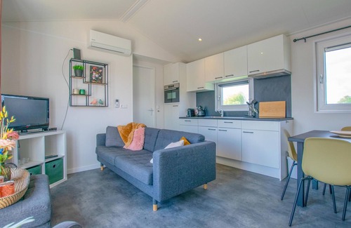 Municipality of Stichtse Vecht Ski Chalet | Waterfront chalet with swimming ladder