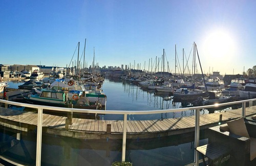 Lower Lonsdale Boat Rental | Waterfront, City View, Modern Float Home
