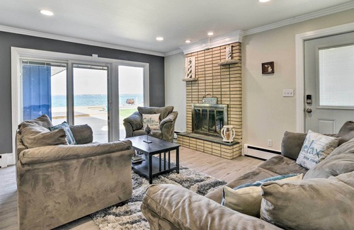 Anchorville House | Waterfront Clay Township Home on Anchor Bay!