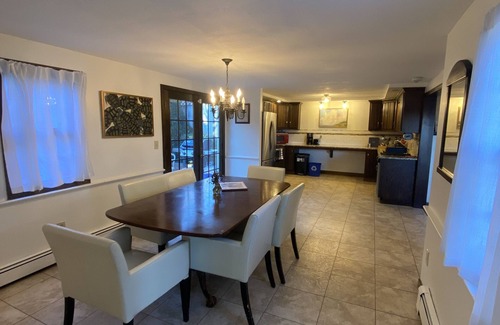 Pawcatuck House | Waterfront Colonial in Stonington, CT with Dock Option and Kelp Farm Tours