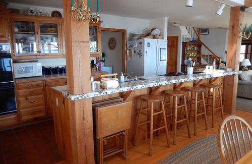 Sebago House | Waterfront comfort & quiet, 200' private beach, overlooks miles of lake