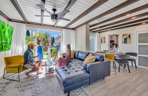 Coral Ridge Villa | Waterfront Compound 2 Heated Pools SaltAire Lime Keys