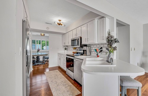 Bancroft Condo | Waterfront condo with large decks and a dock for summer fun centrally located.