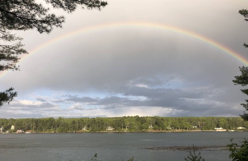 Wiscasset Cottage | Waterfront Cottage with Panoramic Views, Deep Water Dock