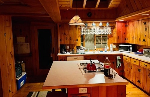 South Bristol Cottage | Waterfront Cottage with Sunsets, Hot Tub and Dock access