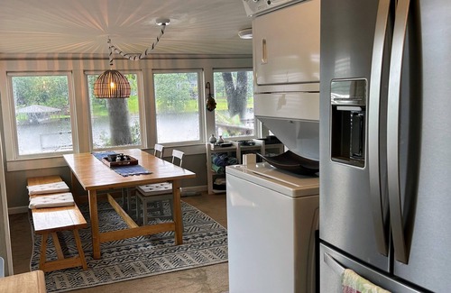 Hardwick House | Waterfront cottage with private two-story boat dock