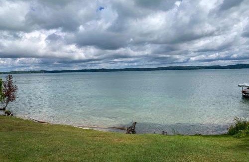 Rapid City House | Waterfront Deck and Dock Torch Lake Home!
