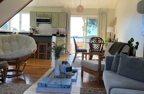 Portsmouth Cottage | Waterfront, Dog-Friendly Cottage on the Cove. In safe, quiet neighborhood.