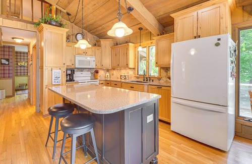 Minong House | Waterfront Escape on Big Sand Lake w/Private Dock