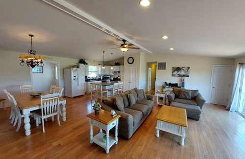 Cambridge House | Waterfront Family Retreat with gorgeous views and a large Deepwater Dock. 5' MLW