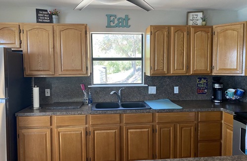 Burnet Cabin | Waterfront, fishing primer, sunning decks, swimming area, kayaks