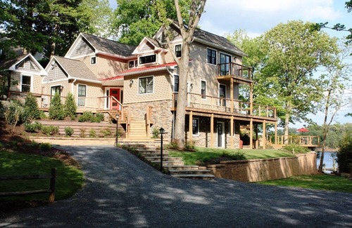 Herald Harbor House | Waterfront Gem! Resort-like home with big windows and truly breathtaking water views