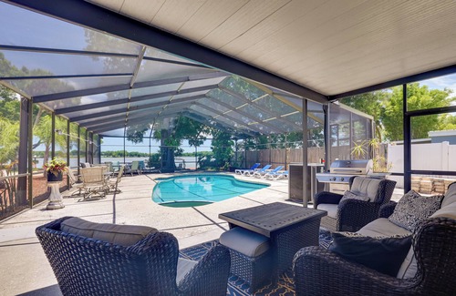 Orient Park Cottage | Waterfront Gem w/Pool, Dock & Lanai in Tampa!