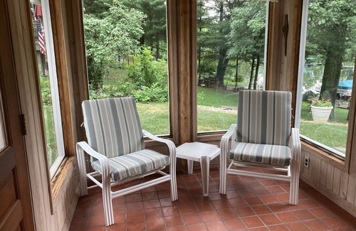 Wautoma House | Waterfront getaway with sandy beach on Lake Morris - a 163-acre 5 lake chain.