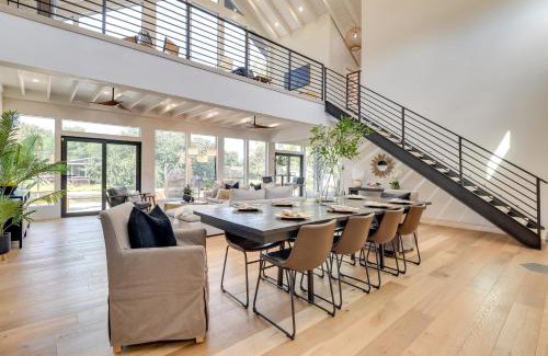 Granbury House | Waterfront Granbury Home with Electric Fireplace!