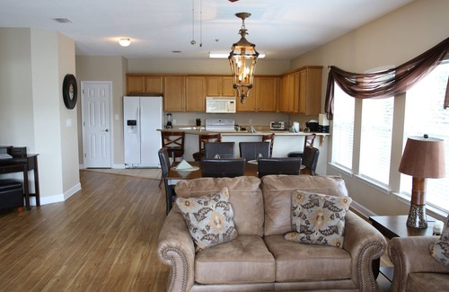 Foley Condo | Waterfront - great fishing, peaceful & quiet, yet close to Tanger Outlets & OWA