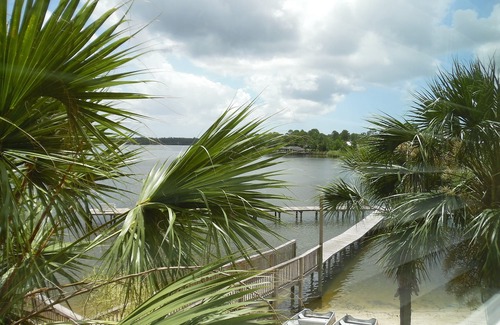 Foley Condo | Waterfront - great fishing, peaceful & quiet, yet close to Tanger Outlets & OWA