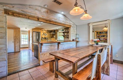 Seguin House | Waterfront Guadalupe River Lodge Home with Dock!