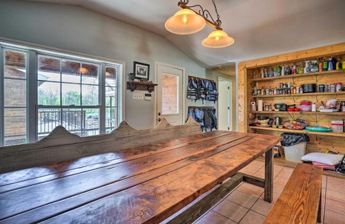 Seguin House | Waterfront Guadalupe River Lodge Home with Dock!