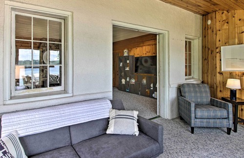 East Gull Lake House | Waterfront Gull Lake Getaway w/ Dock & Yard!