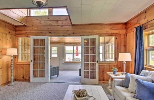 East Gull Lake House | Waterfront Gull Lake Getaway w/ Dock & Yard!