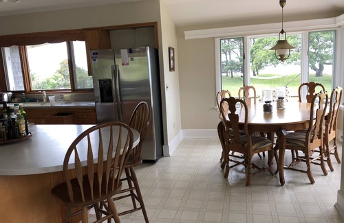 West Tisbury House | Waterfront Home + Guest House w/Panoramic Views, Private Beach, 10min from Town