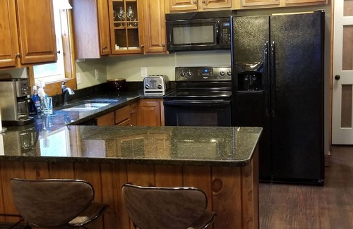 Bryson City House | Waterfront Home, Hot Tub, Gas Fireplace, Fire Pit, WiFi, Family & Dog-Friendly