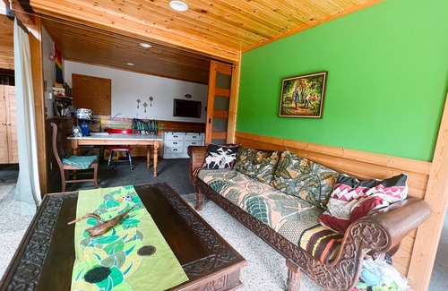 Interlochen House | Waterfront home in Lake Ann with outdoor pool. Pet ok, row boat, kayak, canoe