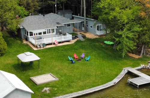 Lake Leelanau House | Waterfront home on South Lake Leelanau, pet friendly, beautiful sunsets.n.