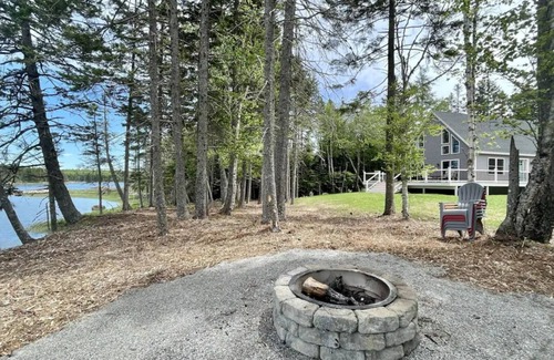 Steuben House | Waterfront Home on Private Island with HOT TUB