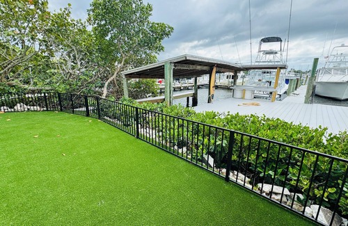 Stuart House | Waterfront Home on the Harbor with a Pool, Boat Dock & Pet Friendly!
