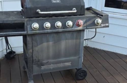 Spring Lake House | Waterfront home Spring Lake hot tub, firepit, gas grill fishing