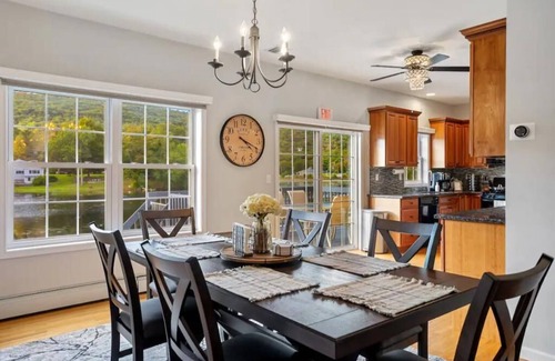 Greenwood Lake House | Waterfront Home with Hot Tub, Kayaks, and Fast Wifi