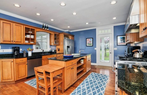 Tilghman House | Waterfront Home with Pool, Hot Tub, Dock & Sunset Views – Near St. Michaels