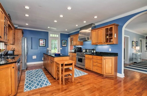 Tilghman House | Waterfront Home with Pool, Hot Tub, Dock & Sunset Views – Near St. Michaels