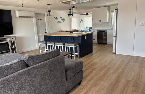 Sea Ranch House | Waterfront home w/direct Gulf access and lanai-covered heated pool and hot tub!