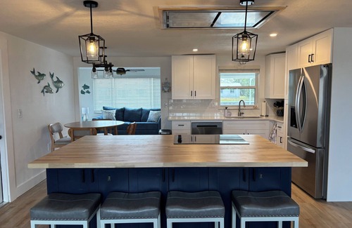 Sea Ranch House | Waterfront home w/direct Gulf access and lanai-covered heated pool and hot tub!