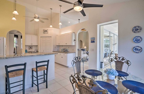 Burnt Store Isles House | Waterfront Home with Pool, Fishing + Gulf Access!