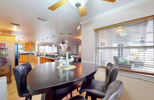 Punta Gorda House | Waterfront home with amazing views, private patio, firepit, AC, & W/D