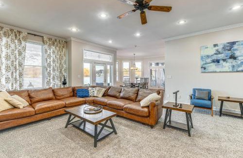 Bracey House | Waterfront Home with Dock on Lake Gaston!