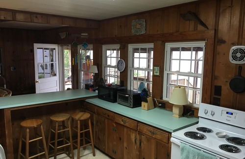 Roper House | Waterfront Home with Pier on Albemarle Beach