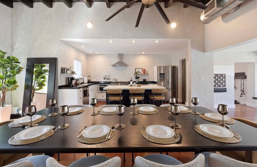 Seybold House | Waterfront Home with Pool, Private Dock, Kayak & SUP, Firepit, Fishing, Cornhole