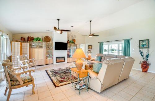 Burnt Store House | Waterfront Home with Private Pool in Cape Coral