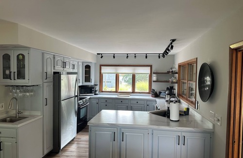 Cleverdale House | Waterfront home with private dock and sundeck that enjoys spectacular sunsets.