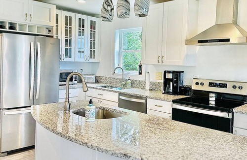 Fishing Creek House | Waterfront Hoopers Island Light House Point Vacation Rental Sunsets pet friendly