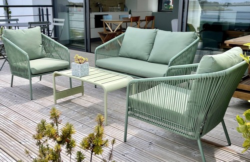 Landeda House | Waterfront house with large terrace on the port of Aber Wrach 4 pers