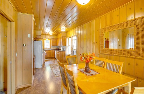 Howard Lake Cabin | Waterfront Howard Lake Vacation Rental w/Dock